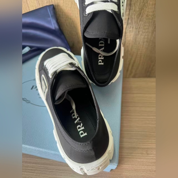 Prada Nylon Platform Sneakers - Picture 7 of 9